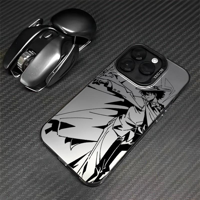 Kaitou Kidd для IPhone1 6pro Max 15plus Цвет Серебристый Мужской 14 Чехол для Мобильного Телефона 13 для Apple 12 Защитный Чехол