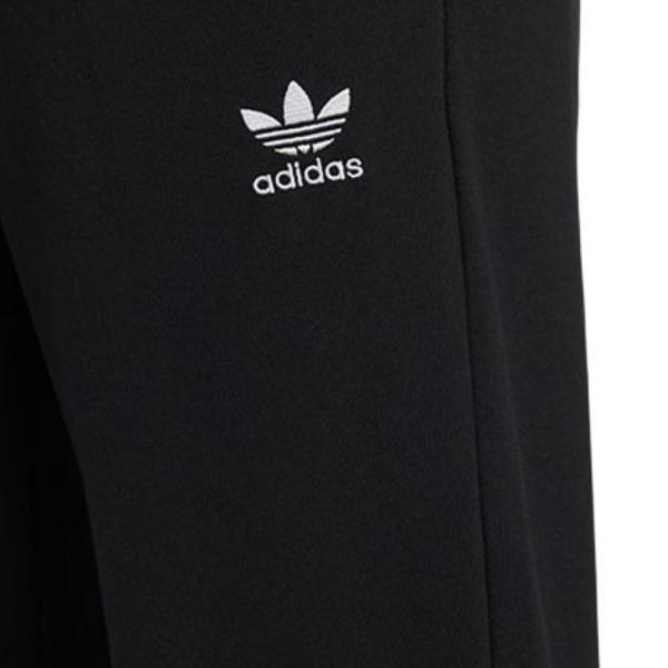 Adidas Originals Knitted Sweatpants Men's Black Moderate Cuffed Pants HM8025