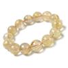 Jewelry Town Shosenkyo Rutilated Quartz 17cm Inner Power Stone for Good and Work [Eigado] Bracelet, 15.5mm Beads, Diameter, Fortune, Money,