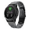 Stainless Steel Link Chain Watch Band Replacement for Garmin Fenix 5
