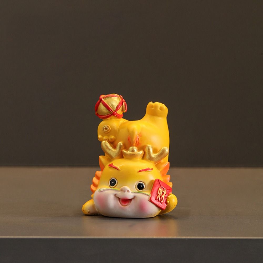 Зодиакальный дракон Дракон Микро Ландшафтные украшения Автомобильные аксессуары