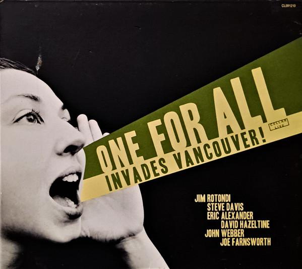 CD ONE FOR ALL - Вторжение в Ванкувер! CL091210 Cellar Live 2010 Канада Джаз Б/У