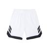 Color Block Mid Rise Drawstring Straight Leg Casual Shorts Men Shorts Pure-White Basic-Black 152421314-1