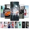 Для Huawei Y7A чехол 6.67 силиконовый TPU задняя крышка для Huawei Y7A 2020 чехлы Funda Huawei Y7 A бампер Etui зима снег рождество