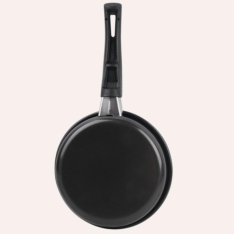 1 шт. Мини-сковорода 14/16/18 см, антипригарная стальная сковорода, кастрюля, сотейник, случайный цвет, кухонная посуда.