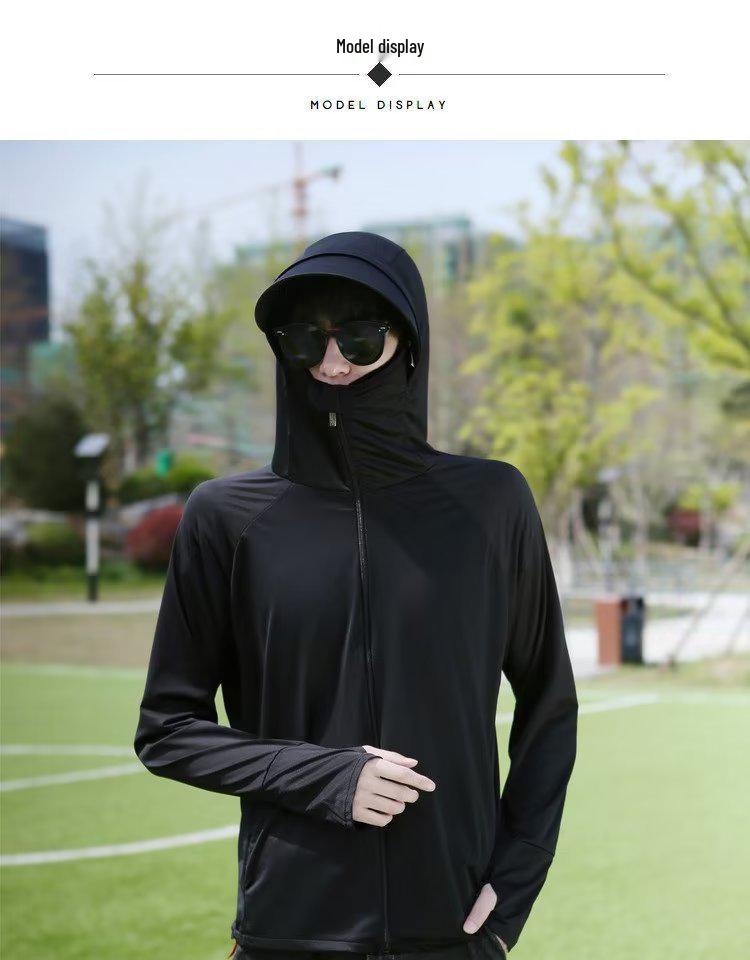 Мужская летняя рубашка с защитой от УФ-лучей, легкая, дышащая, для активного отдыха, рыбалки и велоспорта