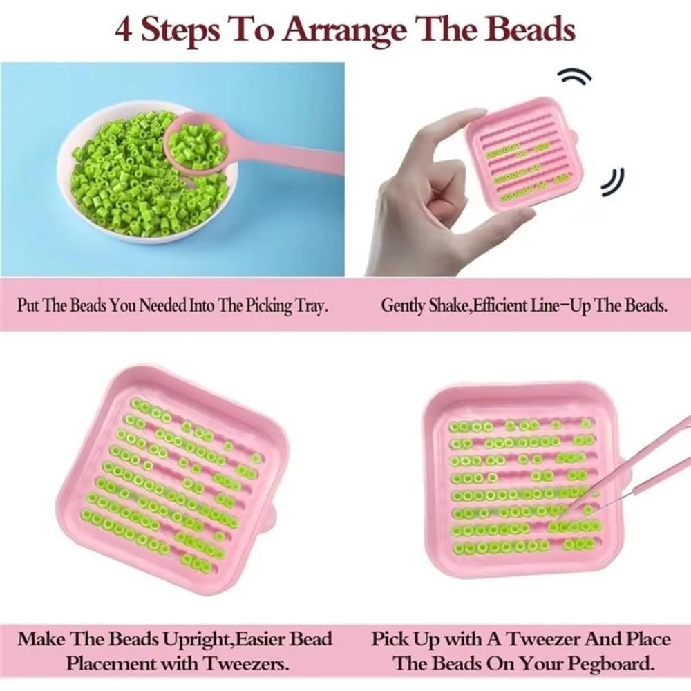 3/4/5Pcs/Set 2.6mm Fuse Beads Fuse Bead Single Needle Tweezer Perler Bead Tool  Bean Making