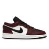 Детские кроссовки Air 1 Low SE GS Dark Beetroot Red Roma-Green White DM0589-635