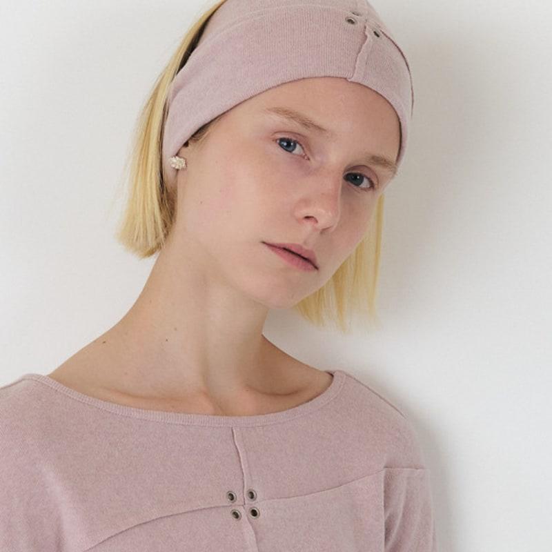 SEALOT ФИРМЕННАЯ ПЕТЛЯ АНГОРСКАЯ ПОВЯЗКА ДЛЯ ВОЛОС (розовый)