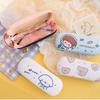 Leather Women Cartoon Eyewear Bag Spectacle Case Glasses Box Reading Glasses Case Eyeglass Hard Box