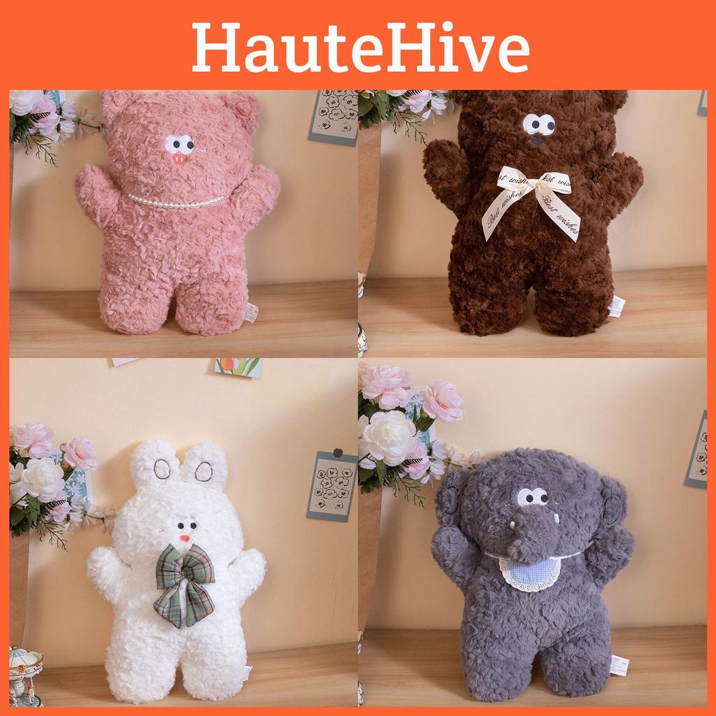 Pig Rabbit Elephant Bear Plush Toy Stuffed Animals Doll Bedroom Decorations 50cm