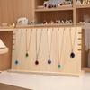 Wood Jewelry Necklace Display Stand Hanging Necklace Jewelry Holder  Gift