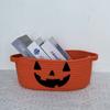 with Double Ear Handles Halloween Crochet Storage Basket  Bedroom