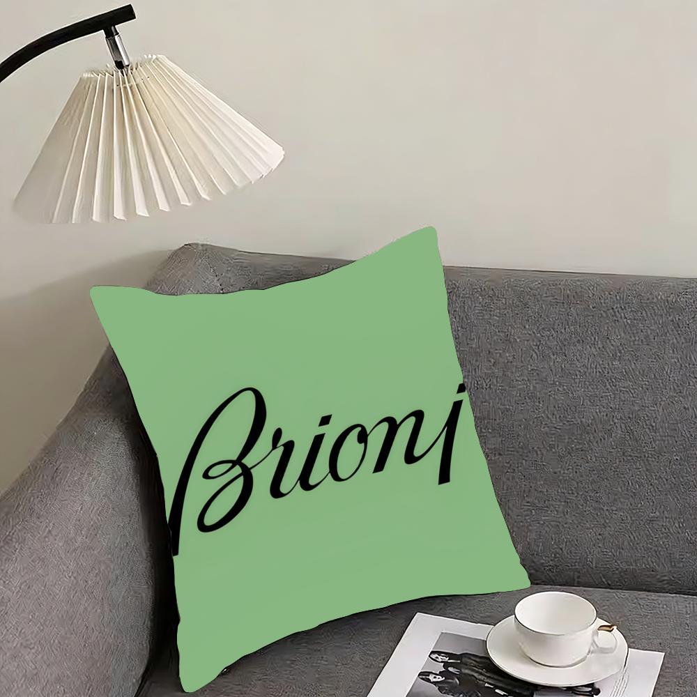 Classic Brand BBrioniS Cushion Cover Pillowcase Ultra Soft Skin Friendly Fabric Cloud Like Comfort Concealed Zipper