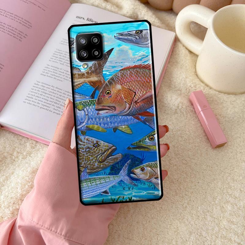 Mahi gamefish Для Samsung Galaxy A06 A16 A26 A36 A56 A52 A53 A33 A13 A34 A54 A14 A15 A35 A55 A22 A32 Чехол