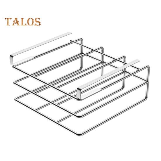 Cutting Board Organizer Storage Rack Strong Load-bearing Metal Cutting Board Organizer Space Saving Under-Shelf Chopping Board Holder