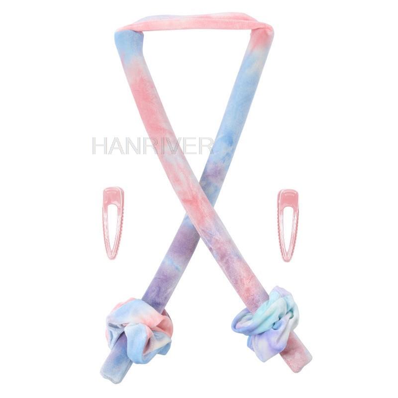 EVA Большая волна плойка без нагрева микрофибра супер плюш без нагрева плойка для ленивой завивки плойка без нагрева бигуди лента