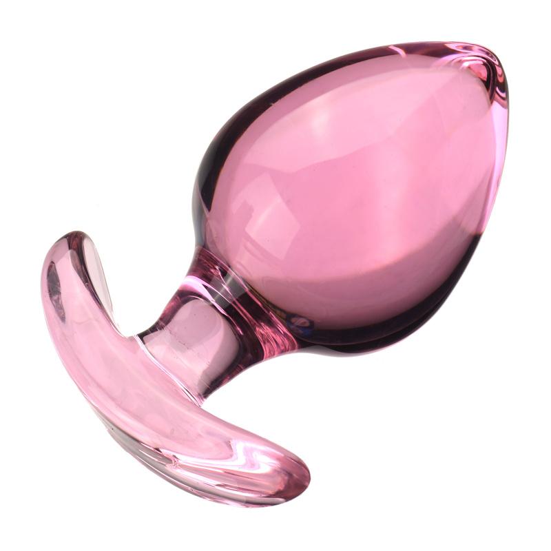 VaHppy Стеклянные анальные пробки 500 г 6,5 см Анальные секс-игрушки Мастурбатор Расширение для геев Обучение для лесбиянок Новинка в форме формы Товары для взрослых SM BDSM