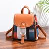 Backpack Women's 2022 New Korean Version Fashionable Backpack Soft Leather Leisure Fashion Travel Large Capacity Schoolbag