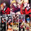 Cartoon Anime Painting Picture Jabami Yumeko Kakegurui Posters High Quality White Coated Poster Kids Room Home Wall Art Decor