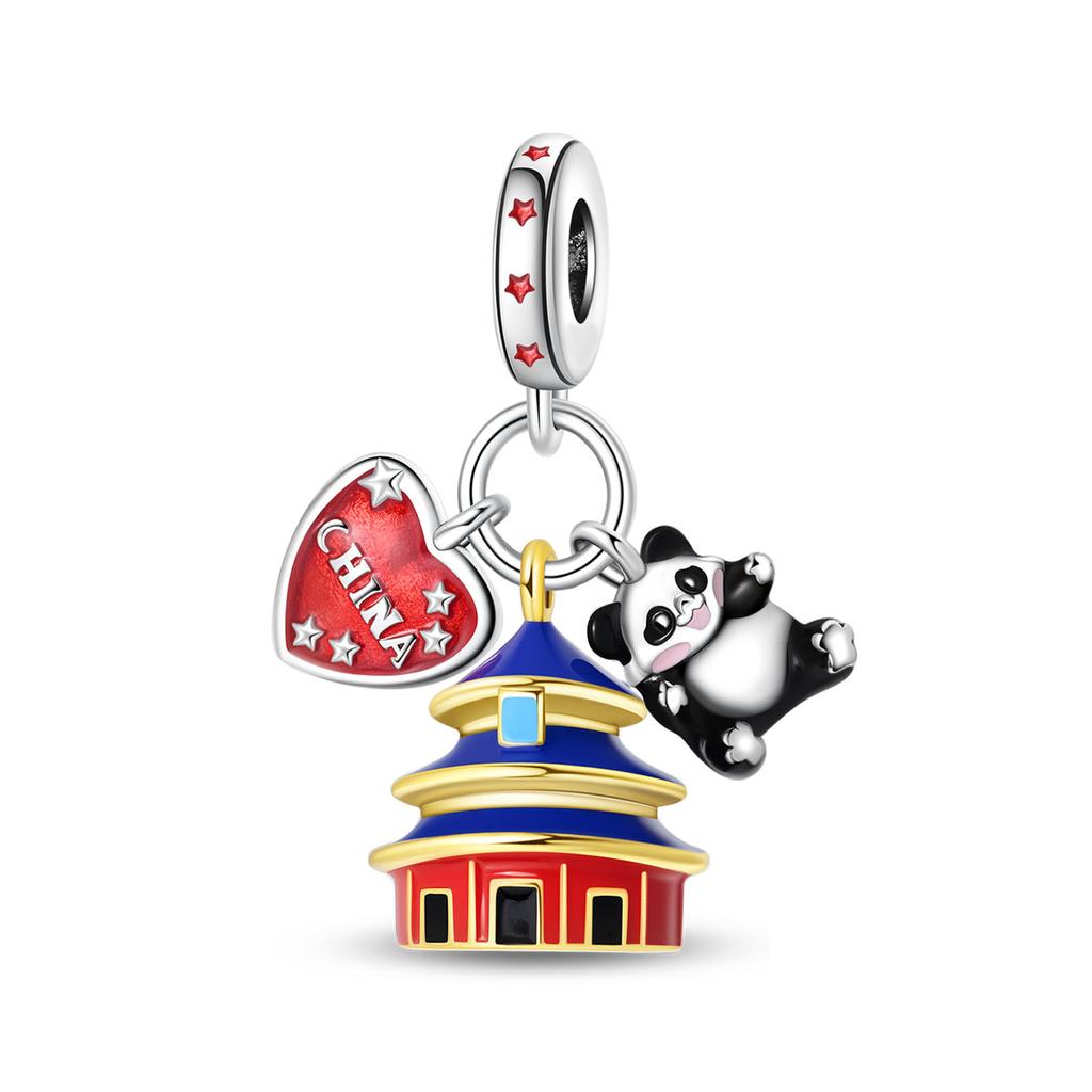 New Christmas Snowman Compatible with Original Bracelet Necklace DIY Jewelry Christmas Gift