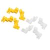 100pcs Door Lock Rod Clip 69293?12030 Left Right Yellow White Replacement for Camry Celica Corolla
