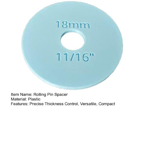 Направляющие для скалки Кольца регулируемой толщины пищевого класса для равномерного раскатывания теста Аксессуары для выпечки