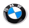 Оригинальные запчасти BMW 1 x 82мм Оригинальная эмблема и 2 x Оригинальные втулки Комплект (Номер продукта 51148132375)