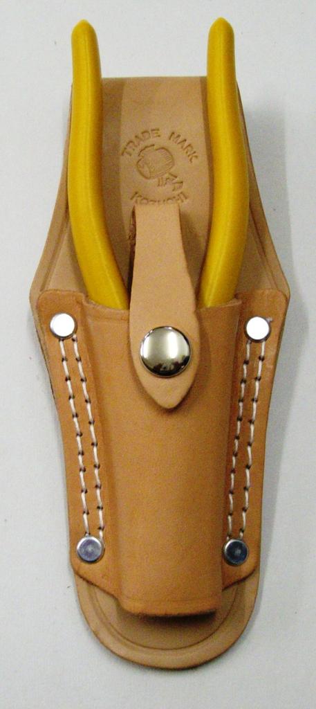 KOZUCHI Кожаные плоскогубцы 1 с держателем, 8-дюймовые, Плоскогубцы, Стопор, Тисненые, PL-02