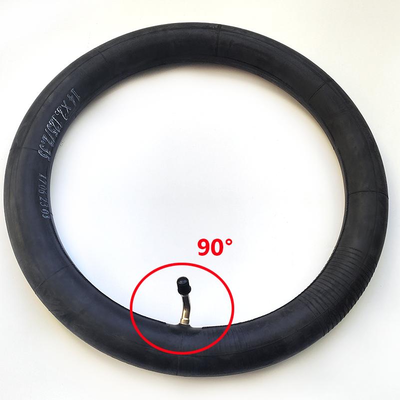 14 Inch 14x2.125 Butyl Inner Tube 14x1.95/2.125/2.35 for Ninebot One S2 A1 for Many Gas Electric Scooters E-Bike Unicycle Tyre