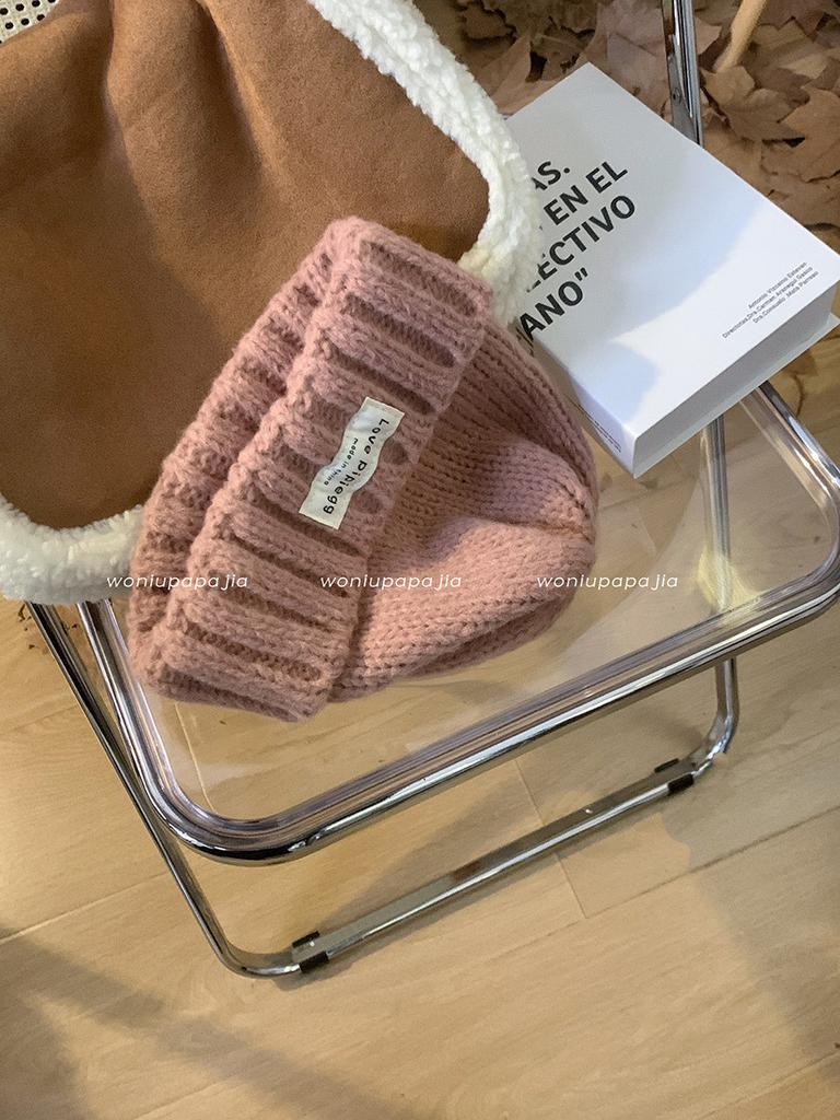 Stylish Fit Loose Winter Beanie Soft Cotton Yarn For Large Heads Warm And Cozy