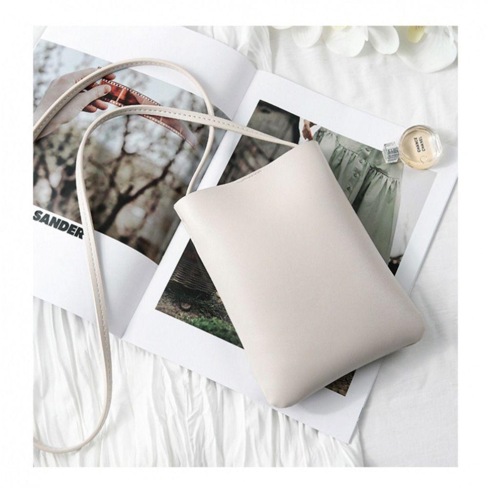 Карманный чехол для мобильного телефона, сумка-кошелек на одно плечо, кожаный чехол для телефона для женщин