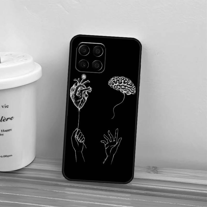 Медицинский Человеческий Орган Мозг Чехол Для Samsung Galaxy M14 M54 M34 M13 M15 M36 M55 M35 M56 M16 M31 M11 M53 M12 M32 M52 M06