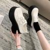 Fashion 2024 Autumn New Retro Mary Jane Women's Shoes Thick Soled and High School Style Leather Shoes Women's Shoes High Heels