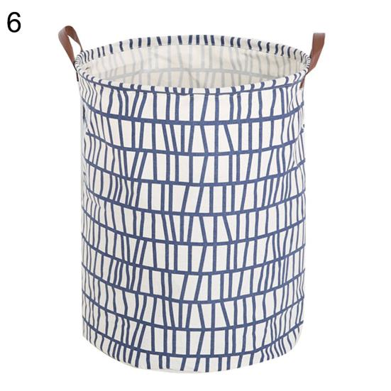 Foldable Laundry Basket Dirty Clothes Toys Storage Bag Handle Bucket Organizer