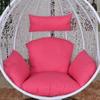 Hanging Swing Egg Chair Cushion Cover Patio Large Round Papasan Chair Pad Cover Empty (No Filling) Garden Lounger Cushion Cover