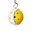 Clip-On Pickleball Holder Keychain Lightweight Pickle Ball Carrier  For Backpack Sports Bag