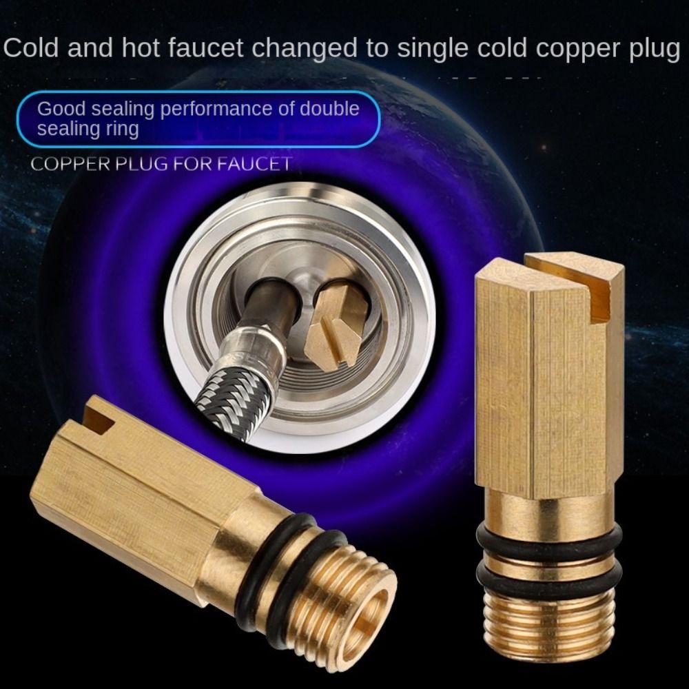 3 шт. Латунные заглушки Заглушка Гибкий колпачок для конца трубы Полезная заглушка для входа Раковина для мытья в ванной