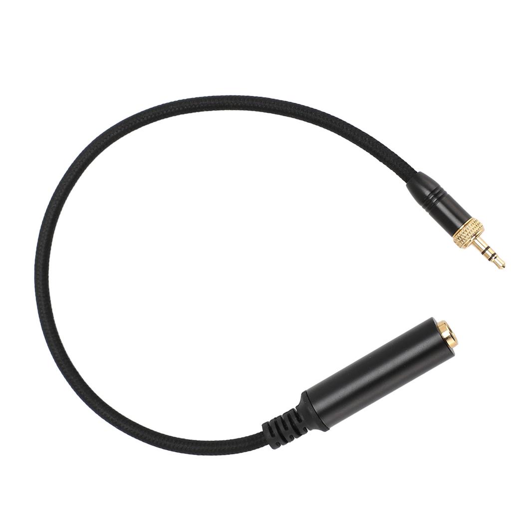 6.35mm Female To 3.5mm Male Adapter 1 4 To 1 8 Stereo Sound Adapter for Amplifier Guitar Piano Family Devices