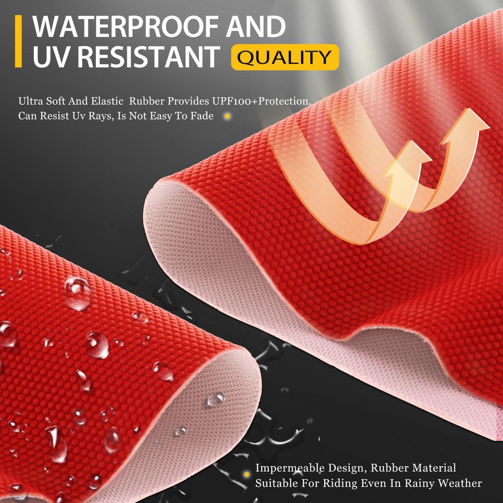 SPACE Universal Gripper Seat Cover Rubber Soft Stretchy Non-slip For Honda Yamaha Suzuki Kawaski Dirt Bike Off Road Motocross