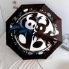 Зонт-трость с рисунком Hollow Knight, автоматический складной, портативный и компактный дизайн, 8 спиц, рождественский или праздничный подарок.