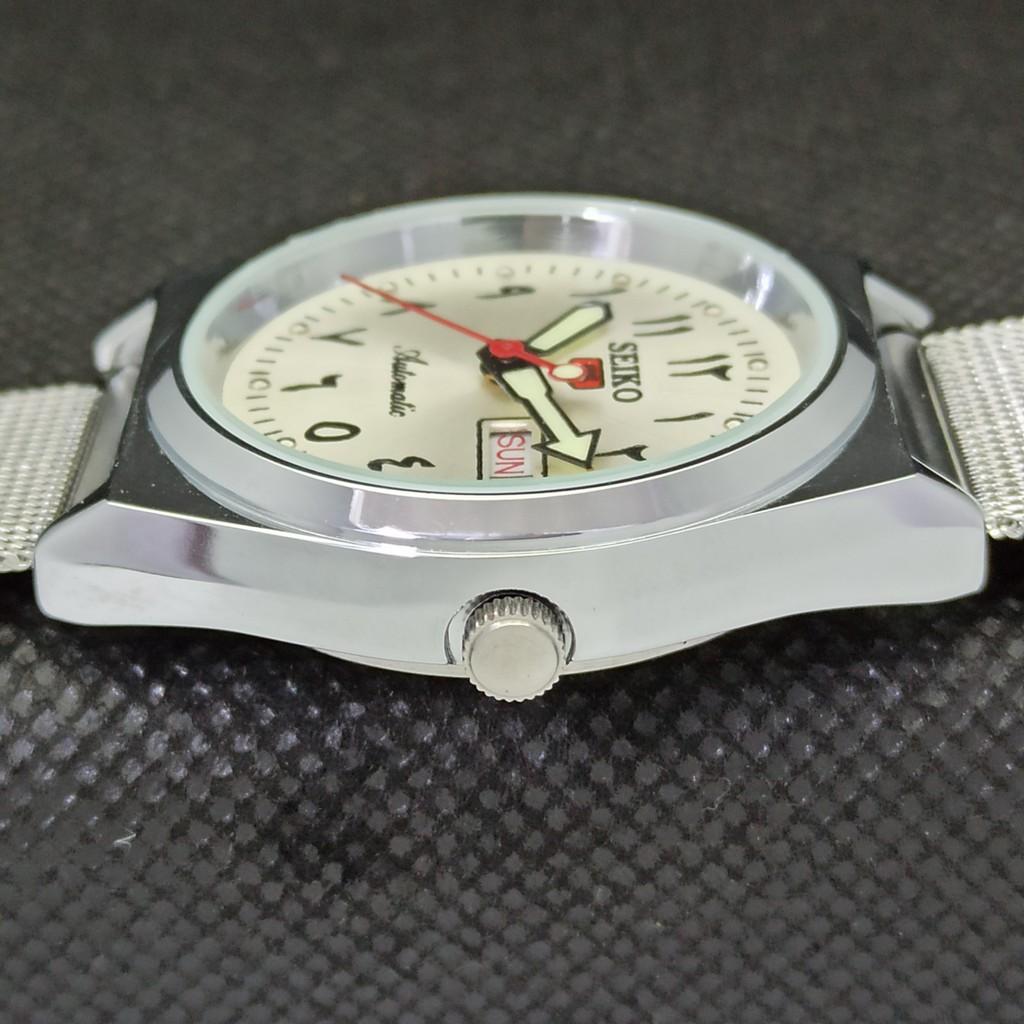 ВОССТАНОВЛЕННЫЕ ВИНТАЖНЫЕ SEIKO 5 AUTO 6309A ЯПОНИЯ МУЖСКИЕ АРАБСКИЕ ЧАСЫ 533d-a280114-9