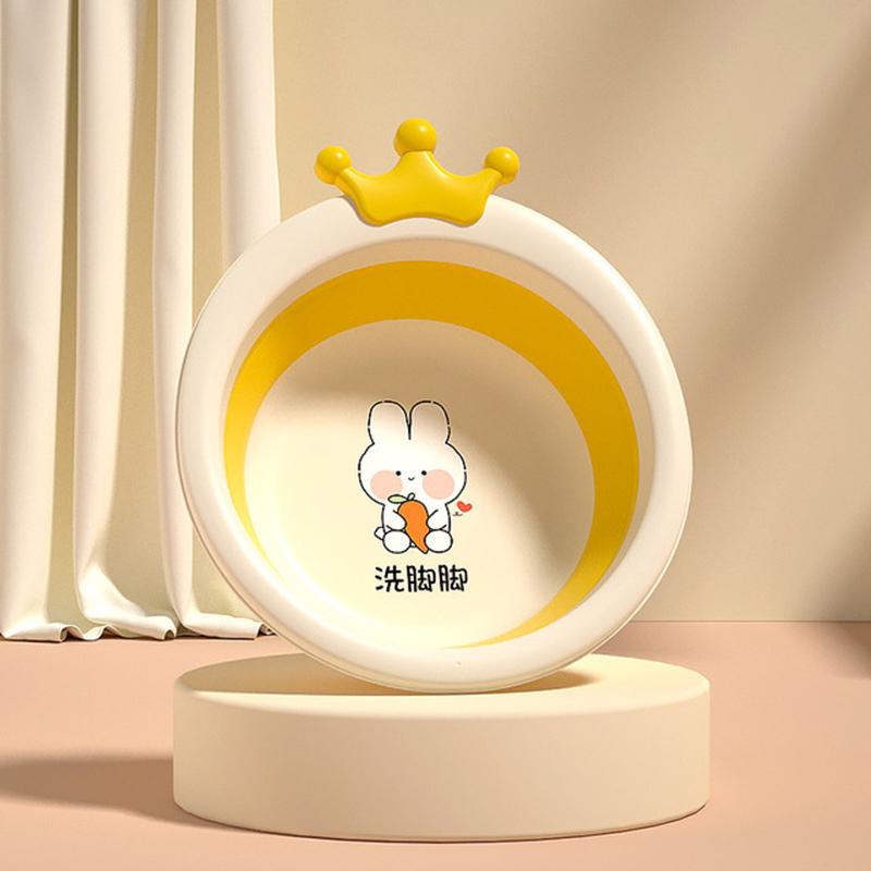 Детские товары Раковина для мытья ног, Раковина для мытья ног для новорожденных, Бытовая ванночка для ног, Складная раковина для новорожденных, Мультяшная раковина