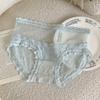 Underwear Women Lace Briefs Thin Ice Silk Seamless Briefs Sexy Antibacterial Crotch Underwear Women