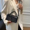 Французская нишевая популярная маленькая сумка 2025 осень новая маленькая квадратная сумка трендовая универсальная женская сумка сумка через плечо сумка-мессенджер женская сумка