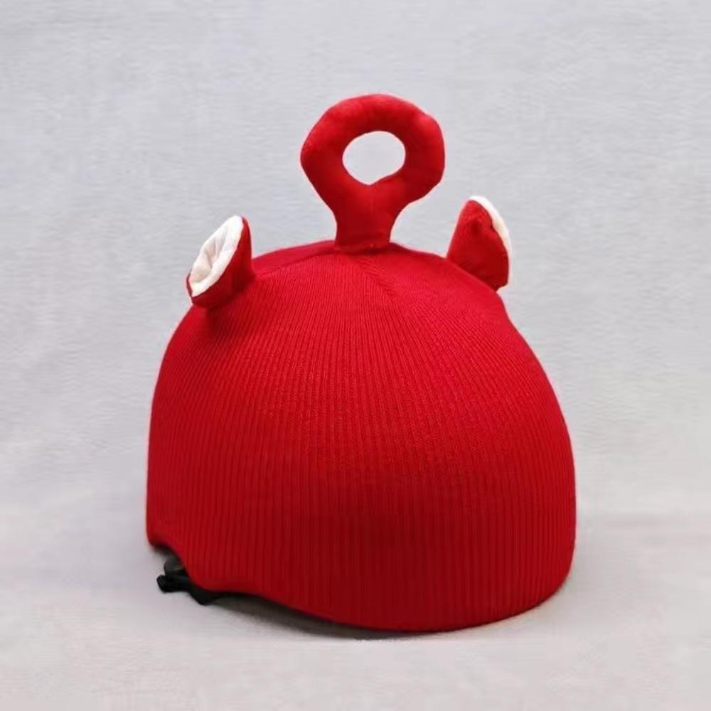 Ski Helmet Hat Cover Cute Cartoon Cat Ears Baby Same Single and Double Board Battery Helmet Cover Unisex