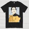Date Ode To Spot Cat 100% Cotton Summer Casual Cool Loose T-Shirt