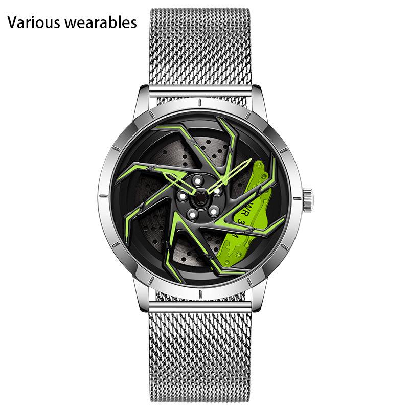 Ремень Подросток Личность Тренд Водонепроницаемый Студент Мужской Кварцевые Часы