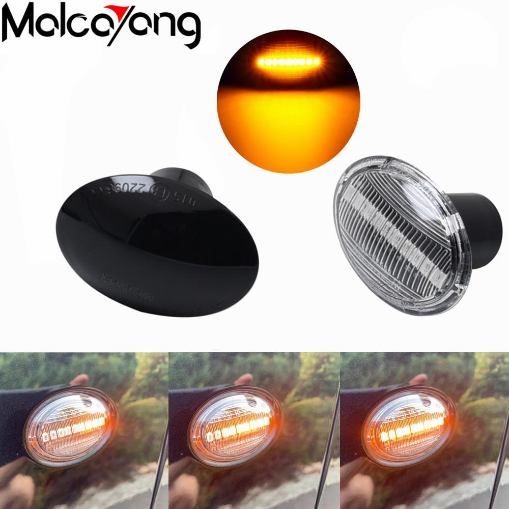 Car Led Dynamic Side Marker Turn Signal Light for Fiat 500 Ford KA Lancia Lybra Ypsilon Maserati GranCabrio Granturismo Alfa 4C