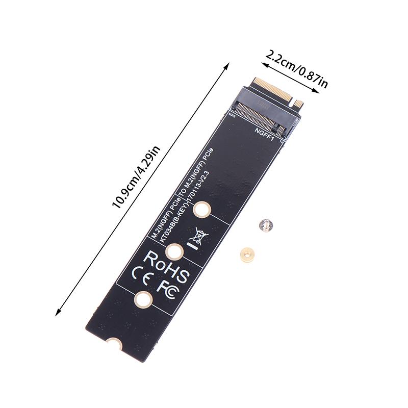 Плата-адаптер M.2 SATA/NVME PCI-E Протокол SSD Карта расширения B KEY/M KEY Карта расширения интерфейса Золотой палец Тестовая защитная карта